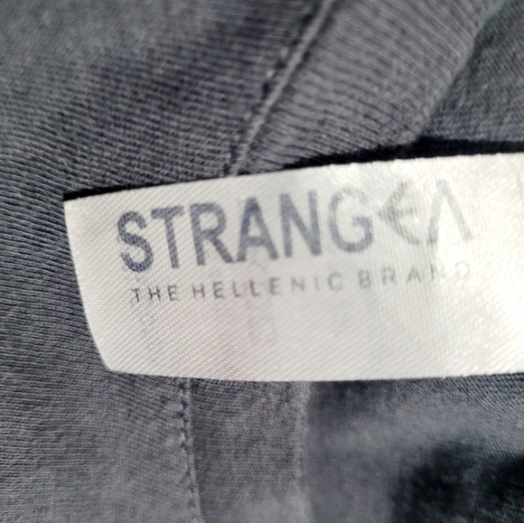 STRANGEA Spartan Helmut Warrior T-shirt 100% Cotton Men Size 2XL Made In Greece - Picture 9 of 10